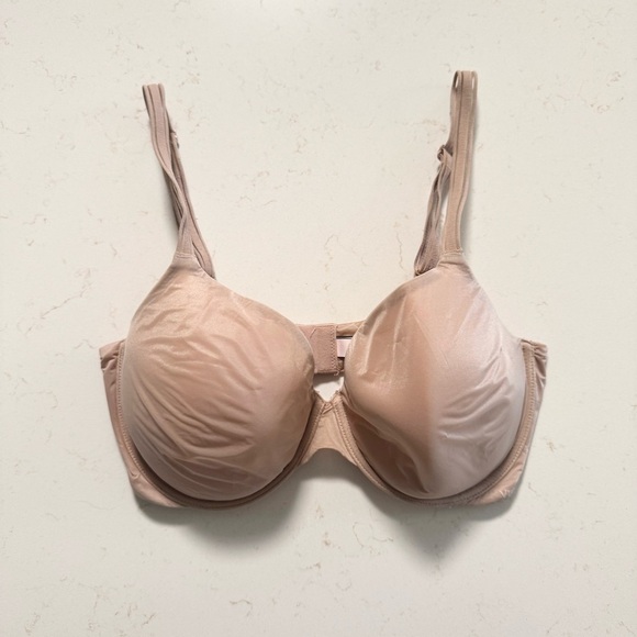 Victorias Secret Nude Lined Perfect Coverage Bra 34DD - Picture 1 of 6